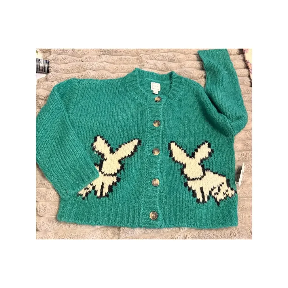 New Maeve Bunny Slope Cardigan from Anthropologie sz XXSP